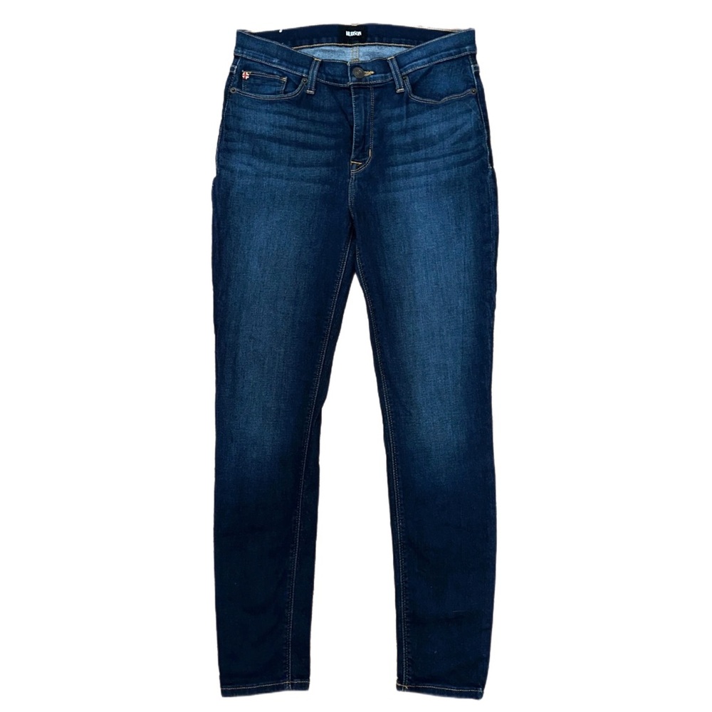 Pre - loved 💙 Hudson dark wash skinny jeans!